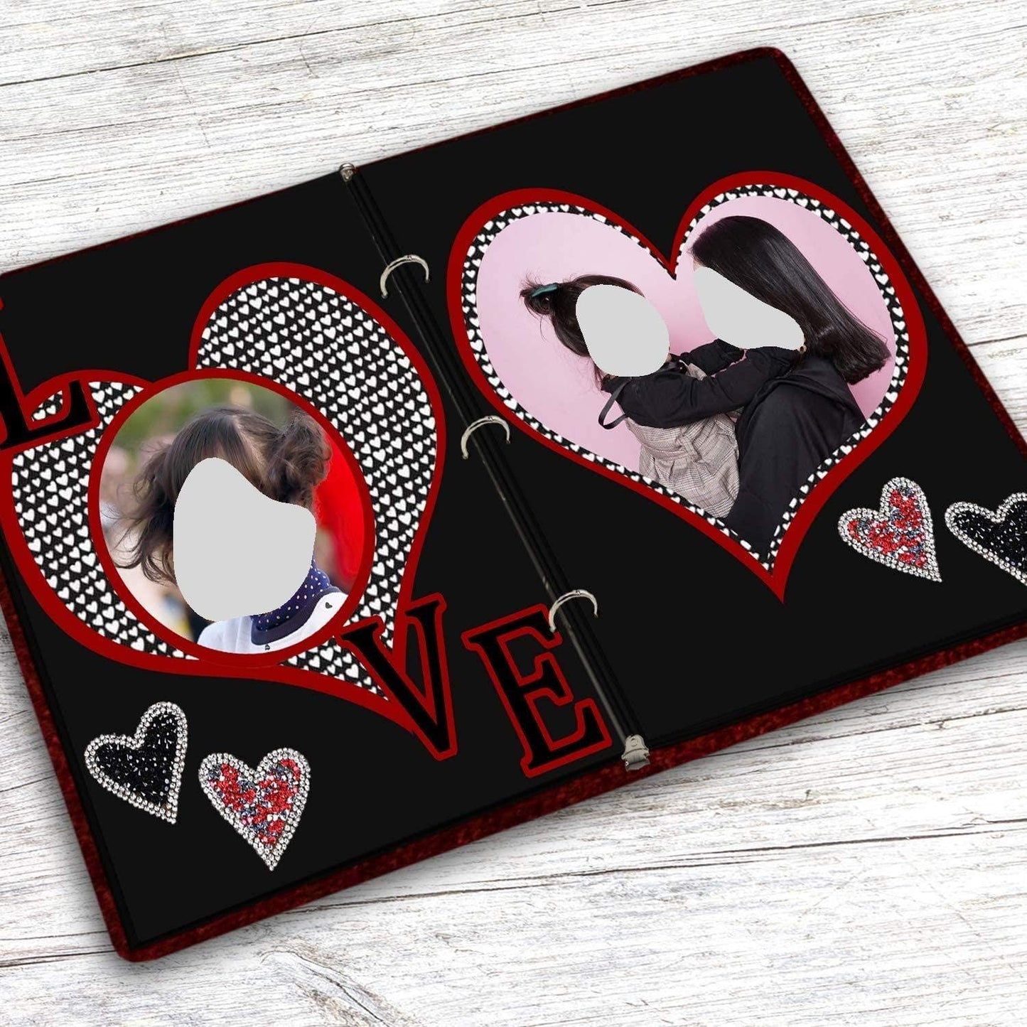 Hamilco Black Colored Cardstock Thick Paper - 8 1/2 x 11" Heavy Weight 80 lb Cover Card Stock - for Scrapbook Craft Calligraphy or Chalkboard Papers for Printer 100 Pack