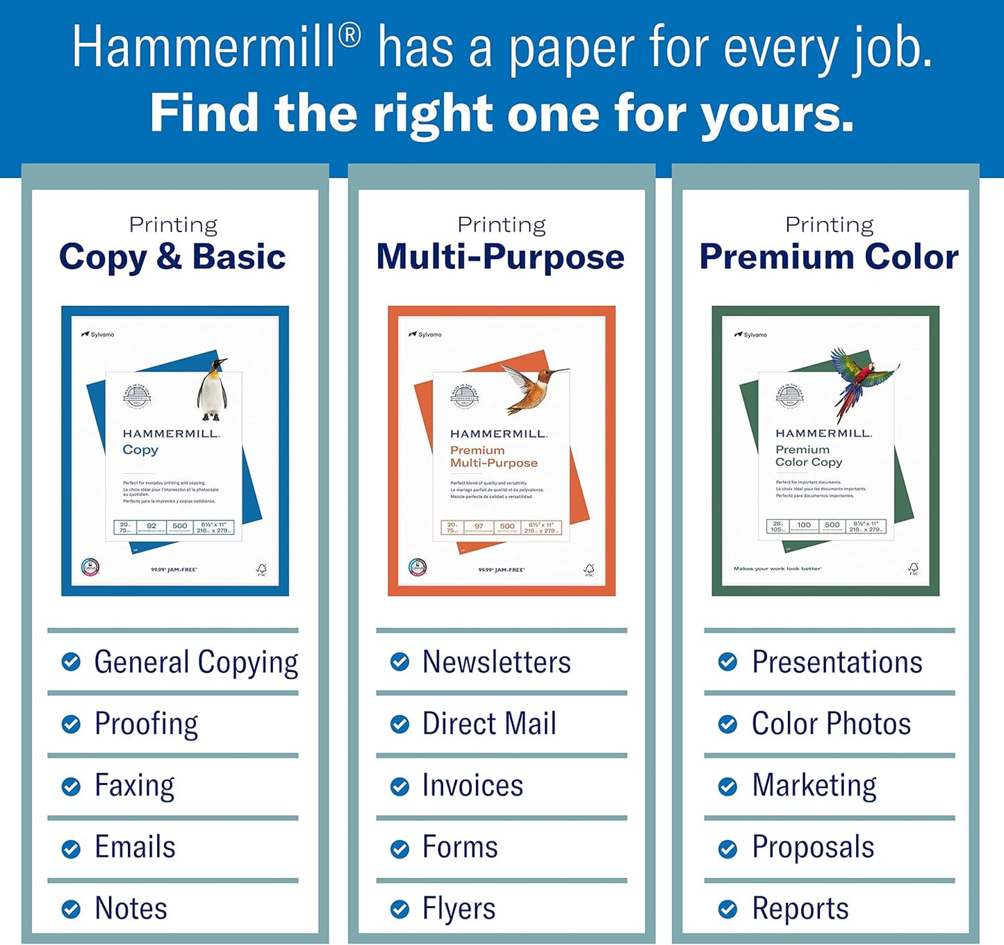 Hammermill Printer Paper, Great White 30% Recycled Paper, 8.5 x 14 - 10 Ream (5,000 Sheets) - 92 Bright, Made in the USA, 086704C